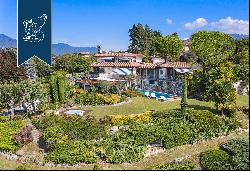 Panoramic estate in a high position by Lake Maggiore