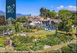 Panoramic estate in a high position by Lake Maggiore