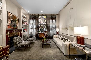 Gorgeous 4-story Lenox Hill townhouse, blending classic prewar details and elegance with t