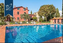 Luxury estate with pool for sale in Rome, on the Via Cassia