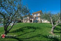 MODERN ECO-FRIENDLY VILLA WITH OLIVE GROVE FOR SALE TUSCANY