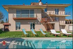 MODERN ECO-FRIENDLY VILLA WITH OLIVE GROVE FOR SALE TUSCANY