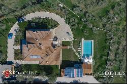 MODERN ECO-FRIENDLY VILLA WITH OLIVE GROVE FOR SALE TUSCANY