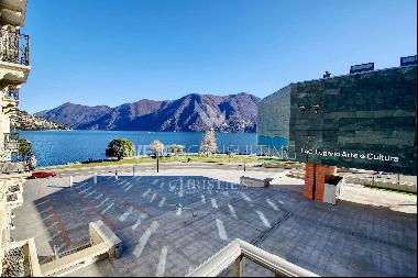Luxury lake view apartment for sale in the center of Lugano