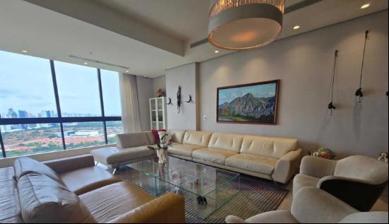 Spectacular Duplex Penthouse With Private Rooftop And Panoramic Ocean Views In Santa María, Panama