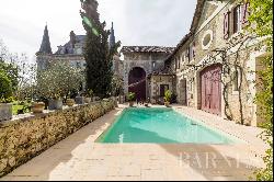 EMPIRE CHATEAU WITH OUTBUILDINGS 45 MINUTES FROM BIARRITZ