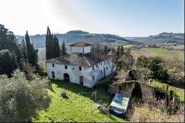 Ref. 3852 Elegant villa in the Chianti hills