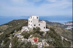 LUXURY SEA VIEW VILLA FOR SALE ARGENTARIO, FORMER LIGHTHOUSE TUSCAN COAST