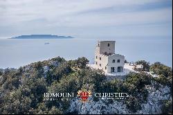 Argentario - FORMER LIGHTHOUSE, LUXURY SEA VIEW VILLA FOR SALE ON THE TUSCAN COAST