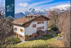 Mountain chalet in a high panoramic position close to the Piani di Bobbio