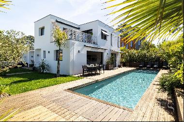 LONGBEACH - ANGLET- CHIBERTA - BEAUTIFUL MODERN HOUSE FOR 4 ADULTS AND 2 CHILDREN WITH HEA