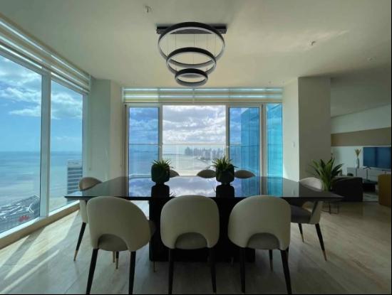 Furnished Duplex Penthouse With Ocean Views At The Regent, Costa Del Este