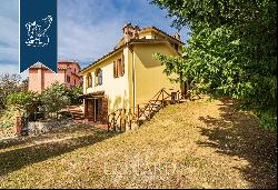 Stunning and finely-renovated estate with a panoramic view of Lake Trasimeno