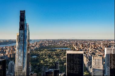 Just steps from Fifth Avenue and soaring high above The Museum of Modern Art, a modern, el