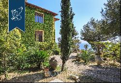 Stunning historical villa with wonderful views of Liguria's crystal-blue waters