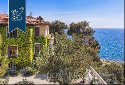 Stunning historical villa with wonderful views of Liguria's crystal-blue waters