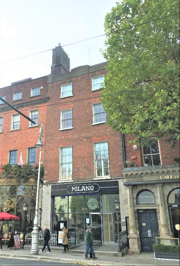 38 Dawson Street occupies a prominent location on Dawson Street, one of  Dublin's most sou