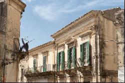 Historical buildings in Modica