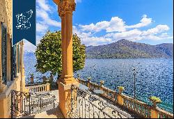 Prestigious villa for sale in an exclusive lake-facing position near Stresa and Switzerlan