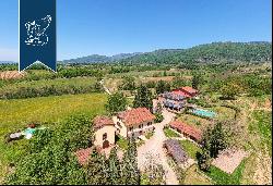 Prestigious farmstead with 50 hectares of cultivated grounds in Arezzo's stunning countrys