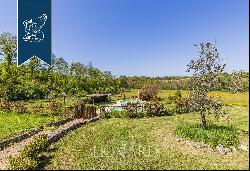 Prestigious farmstead with 50 hectares of cultivated grounds in Arezzo's stunning countrys