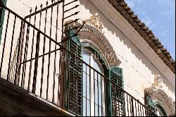 Ancient building in the historic center of Modica