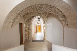 Ancient building in the historic center of Modica