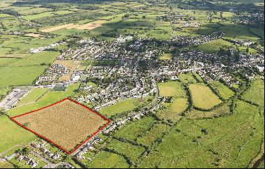 The entire site extends to approx. 14.37 acres and is zoned Existing Residential under the