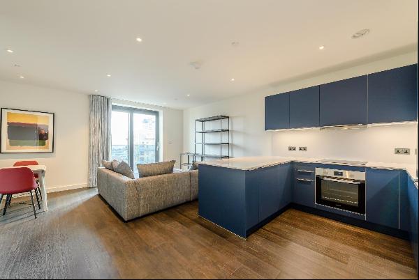 Scandi-inspired one bedroom apartment to rent in a new development in Wembley
