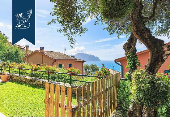 Refined estate with panoramic views of the sea of the Riviera di Levante