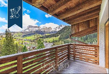 Apartment with balconies at the base of the extraordinary Sellaronda ski route