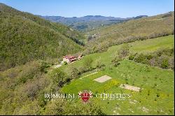 RESTORED COUNTRY HOUSE FOR SALE TUSCANY FORESTE CASENTINESI NATIONAL PARK