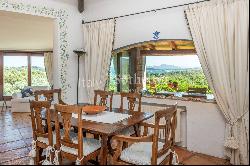 Independent seaview villa near Cala di Volpe hotel