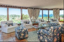 Independent seaview villa near Cala di Volpe hotel