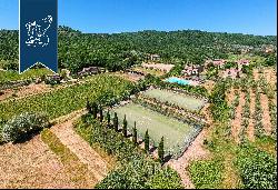 Luxury agritourism resort in the Tuscan countryside of Chianti