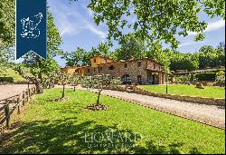 Agricultural farm with recently-renovated resort among the sweet rolling Chianti hills