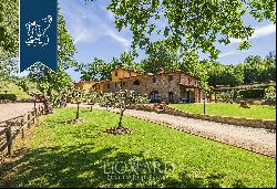 Agricultural farm with recently-renovated resort among the sweet rolling Chianti hills