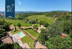 Agricultural farm with recently-renovated resort among the sweet rolling Chianti hills