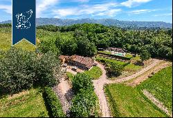 Agricultural farm with recently-renovated resort among the sweet rolling Chianti hills