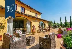 Prestigious panoramic estate with wonderful views of the Tuscan countryside