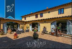 Prestigious panoramic estate with wonderful views of the Tuscan countryside