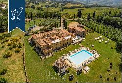 Prestigious panoramic estate with wonderful views of the Tuscan countryside