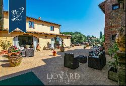 Prestigious panoramic estate with wonderful views of the Tuscan countryside