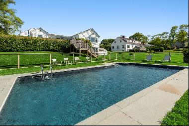 You will find this special home just off the tenth hole of Montauk Downs Golf Course.  Wit