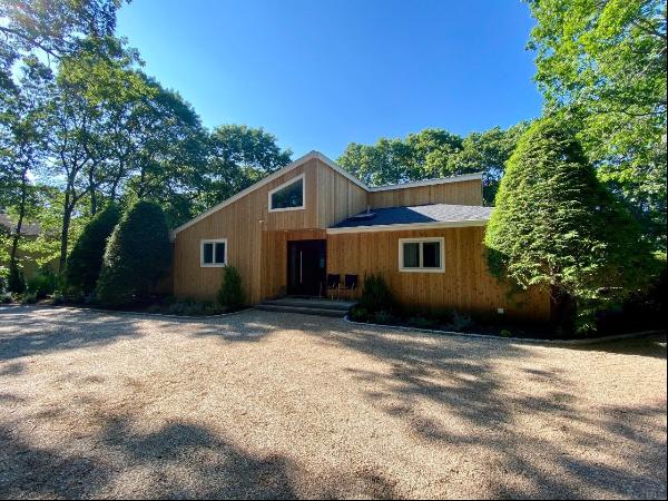 Get away from it all in Ice Pond Estates, located in the Village of Quogue. Escape, to a s