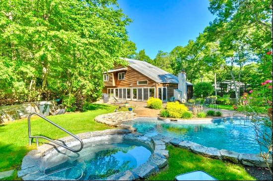 Welcome to your private oasis in The Hamptons! This beautiful home boasts an expansive, op