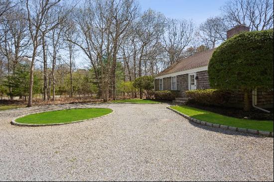 Quogue Village with Heated Pool, Tennis Court, and Quogue Village Beach Rights. Open conce