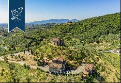 Wisely-renovated old fortress for sale on the hills that embrace the centre of Lucca