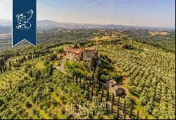 Medieval stronghold overlooking the border between the provinces of Siena and Grosseto