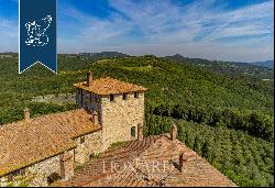 Medieval stronghold overlooking the border between the provinces of Siena and Grosseto